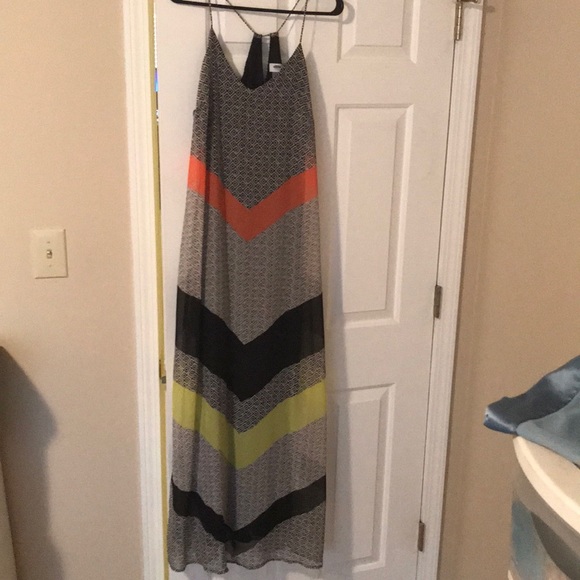 Multi colored maxi dress - Picture 2 of 3